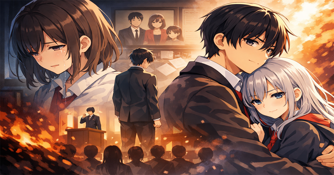 悲しみと決意の間